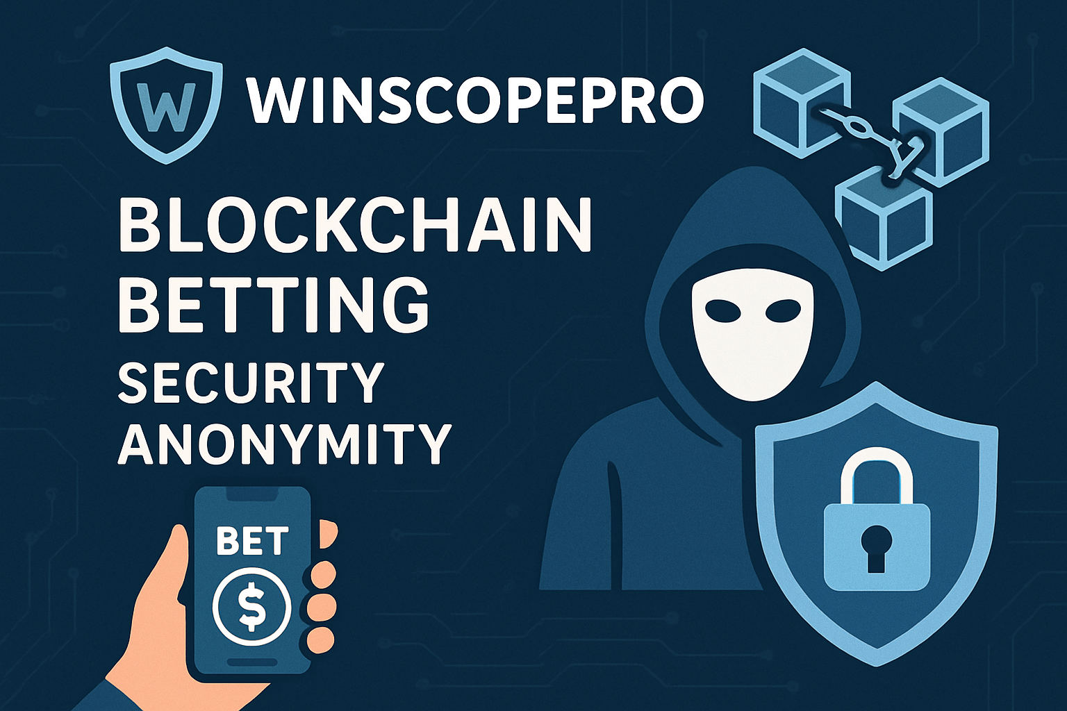 WinScopePro blockchain betting security anonymity