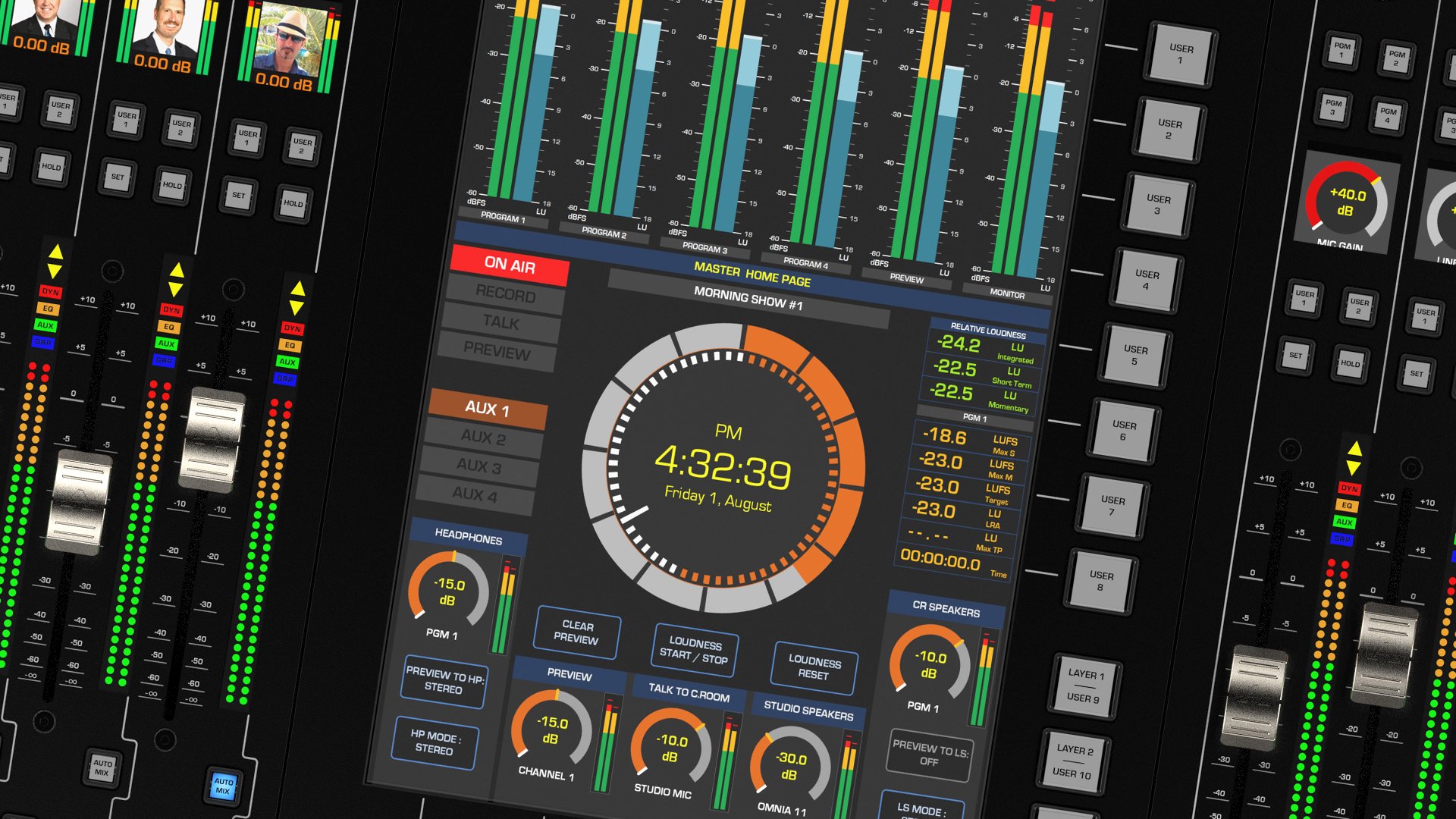 Zyphe Compliant Mixer dashboard