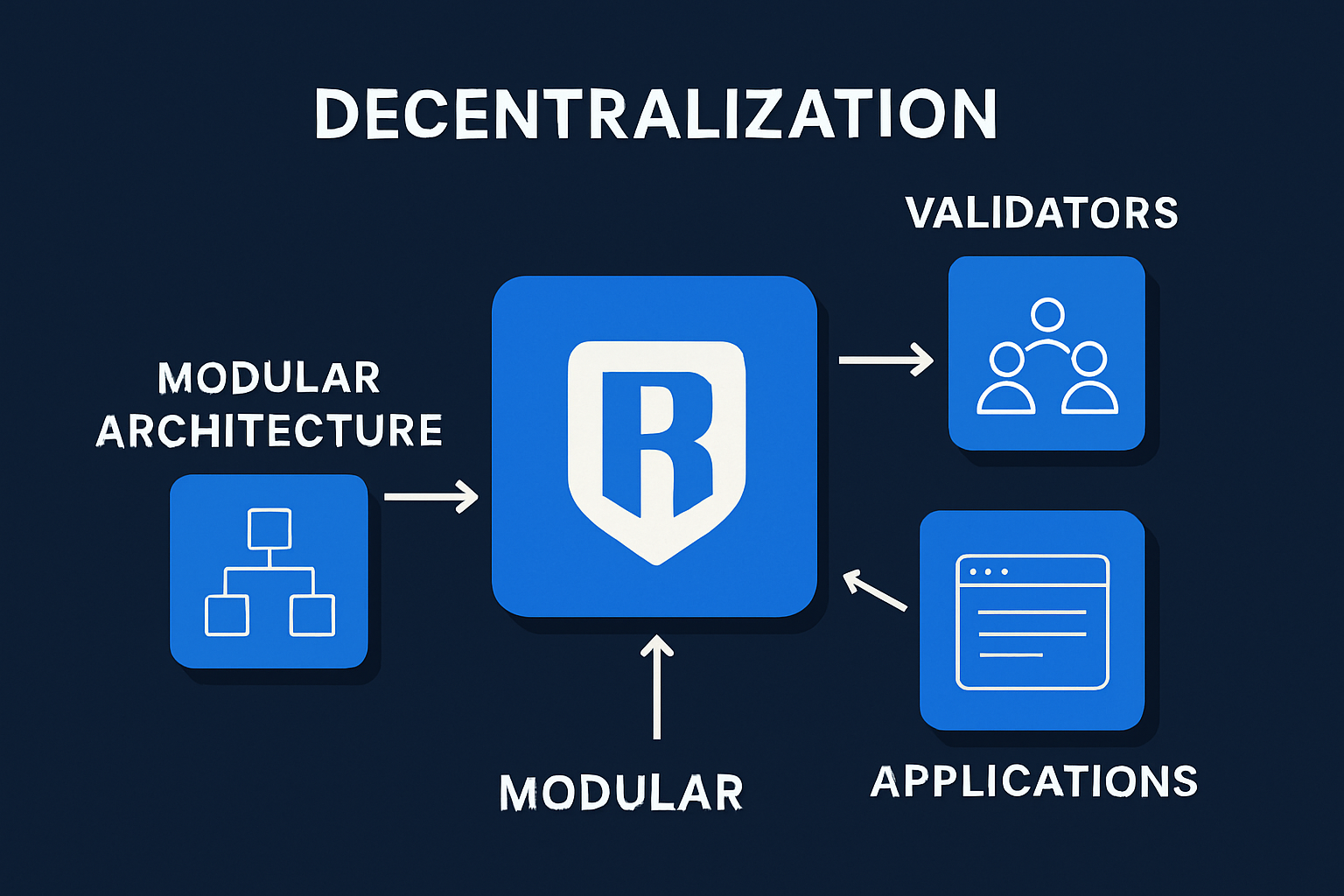 Ronin blockchain decentralization modular architecture