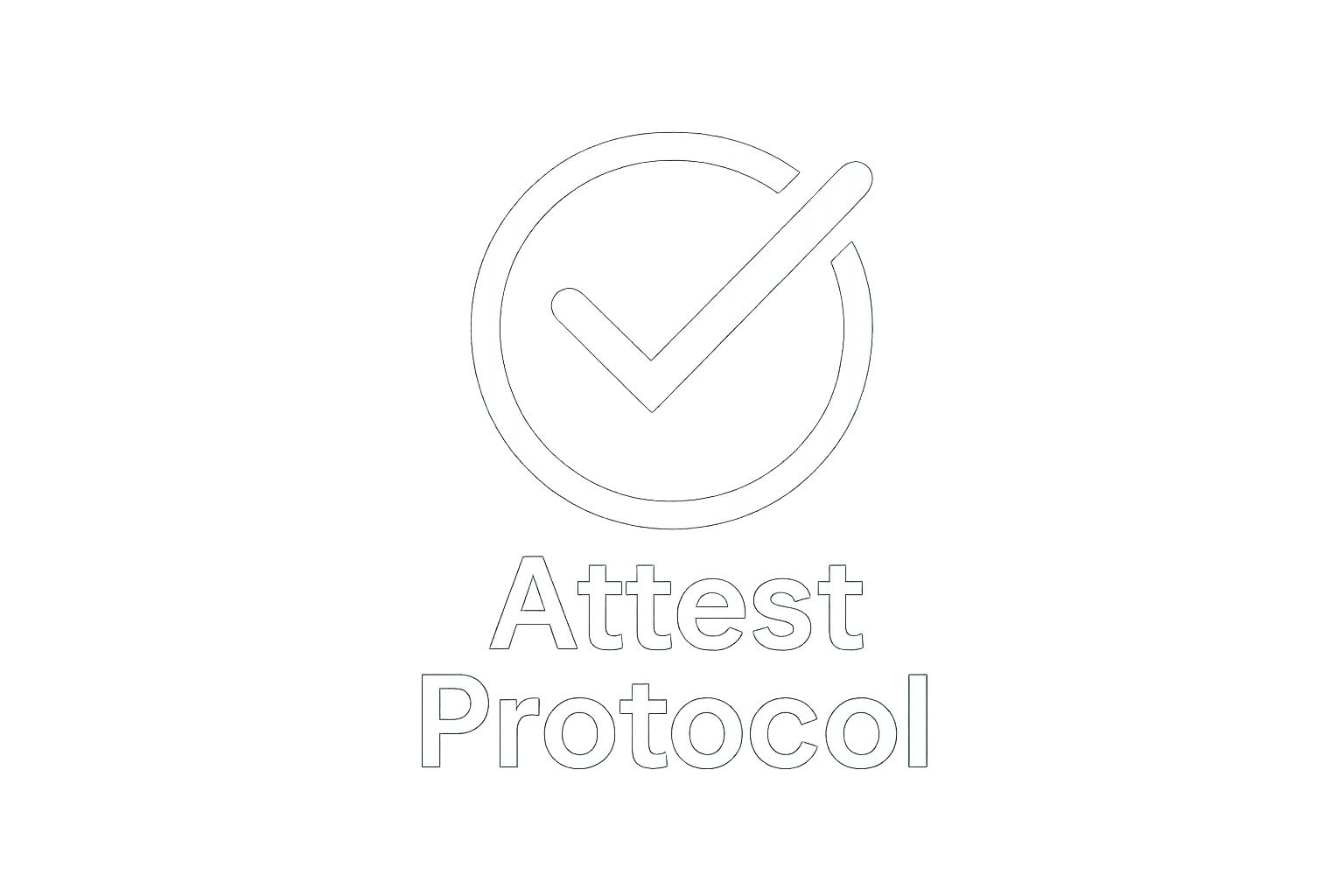 Attest Protocol interface or logo