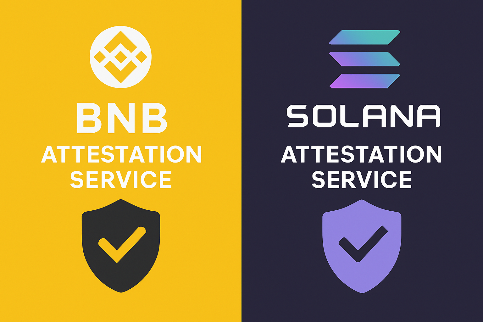 BNB Attestation Service and Solana Attestation Service
