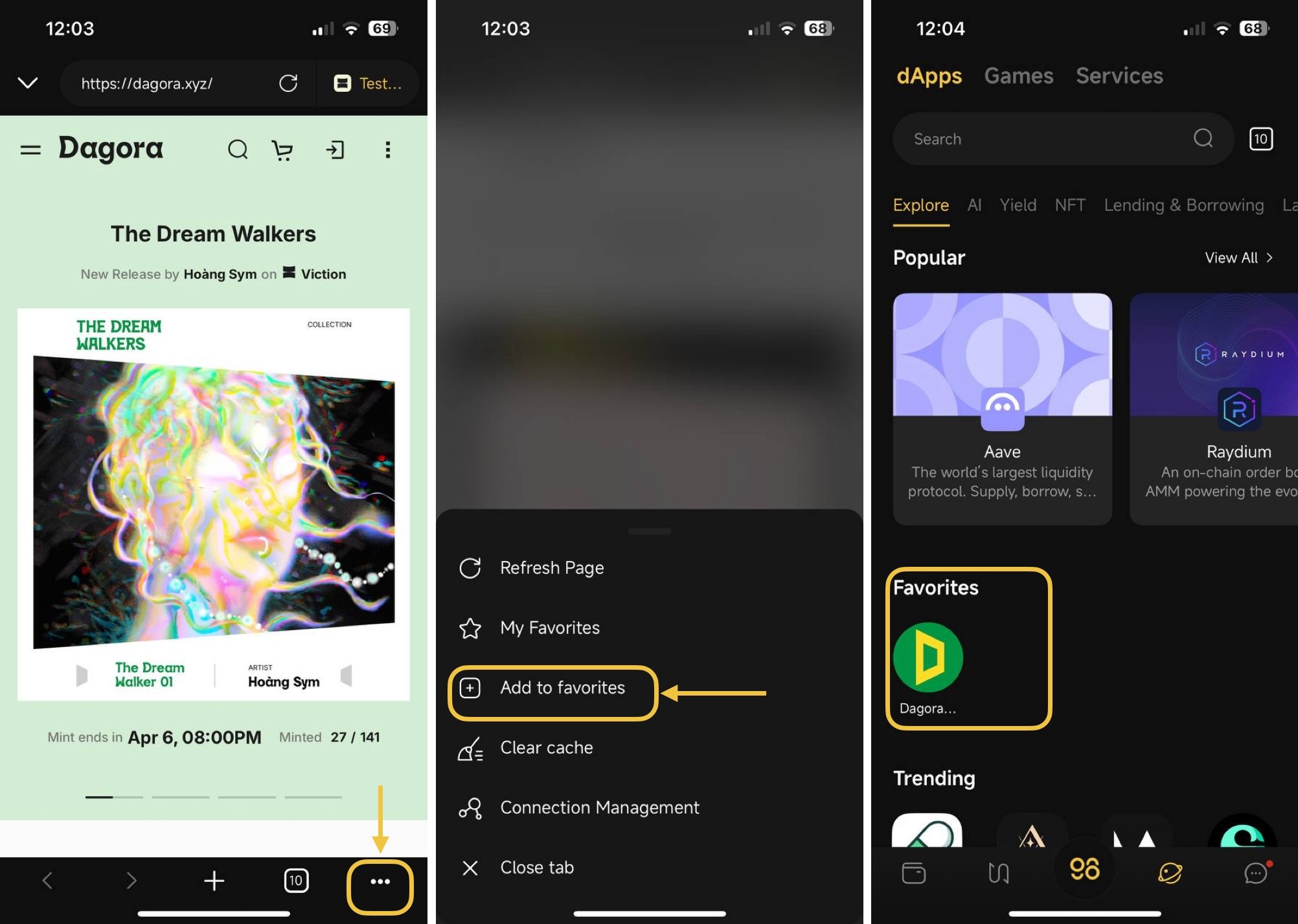 Ctrl Wallet multi-chain dApp integration