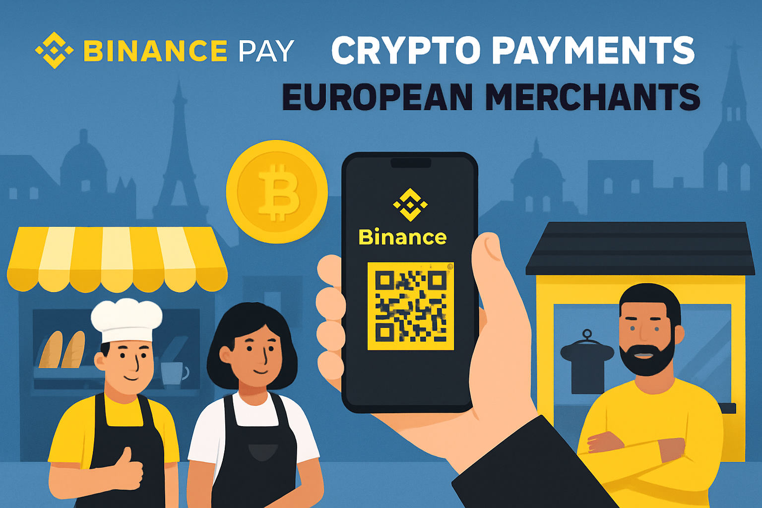 Binance Pay crypto payments European merchants