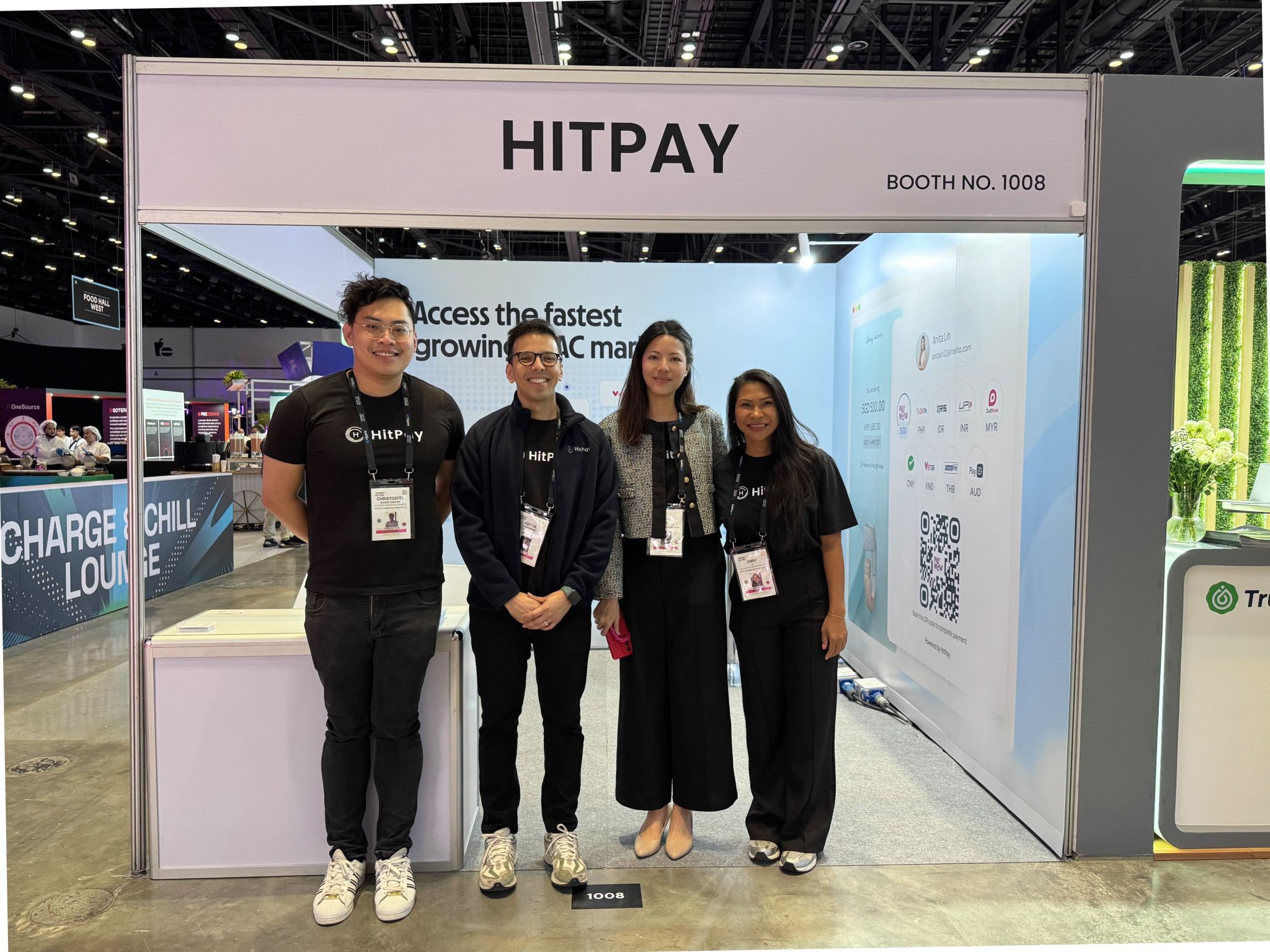 Triple-A HitPay stablecoin merchant payments Singapore