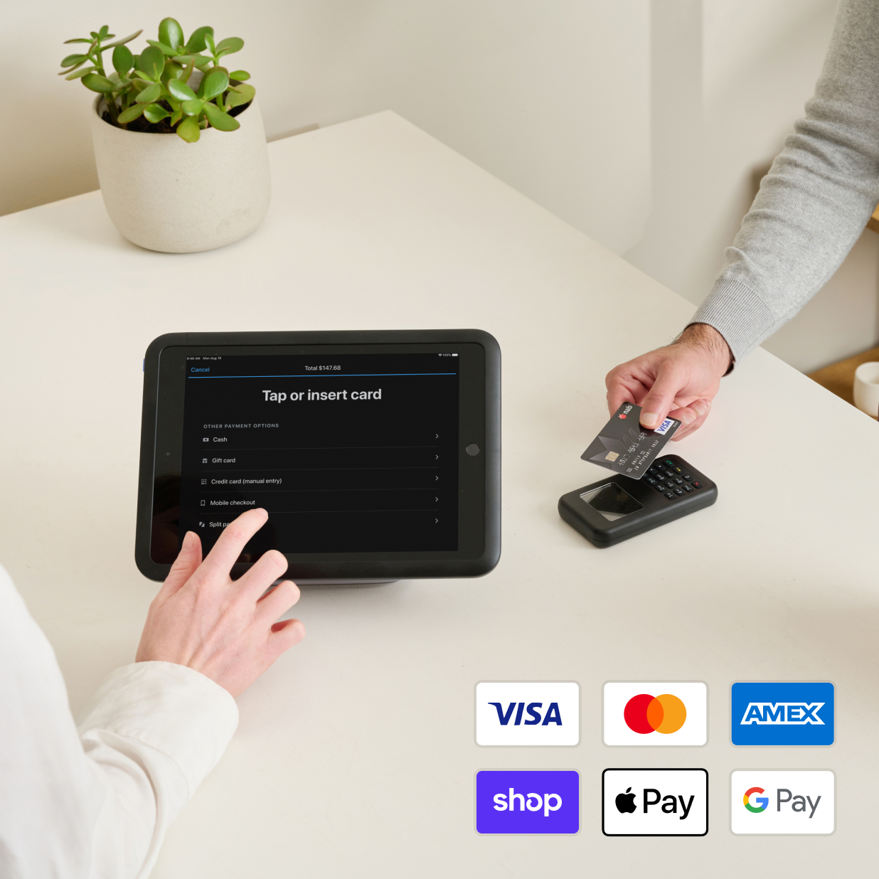 Shopify manual payment methods section screenshot