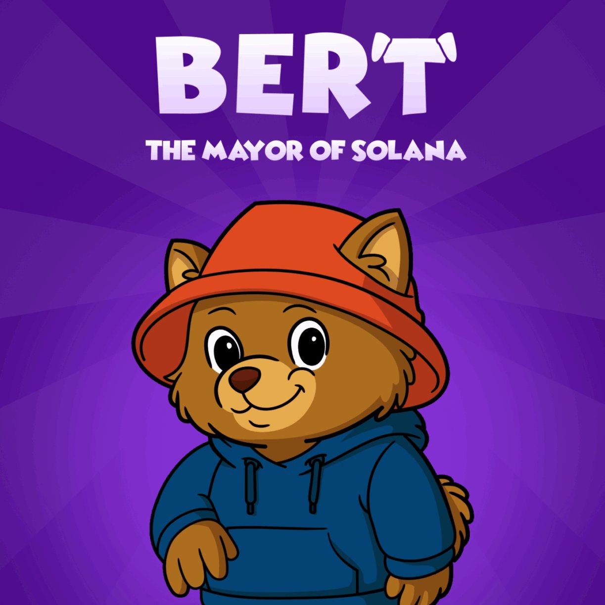 Bertram The Pomeranian BERT Solana token logo