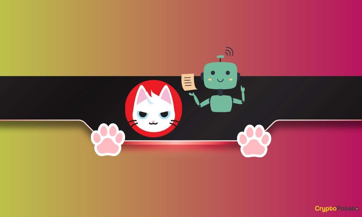 Cat in a Dogs World MEW Solana meme coin logo