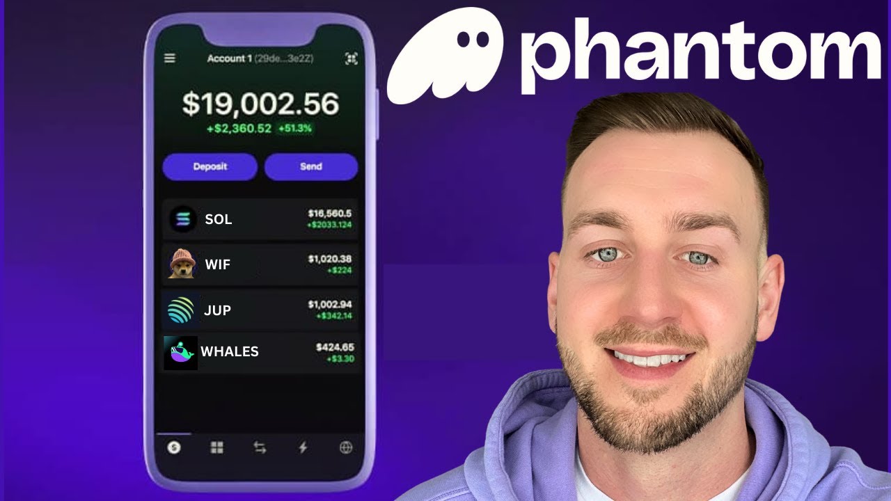 Phantom Wallet Solana mobile app screenshot