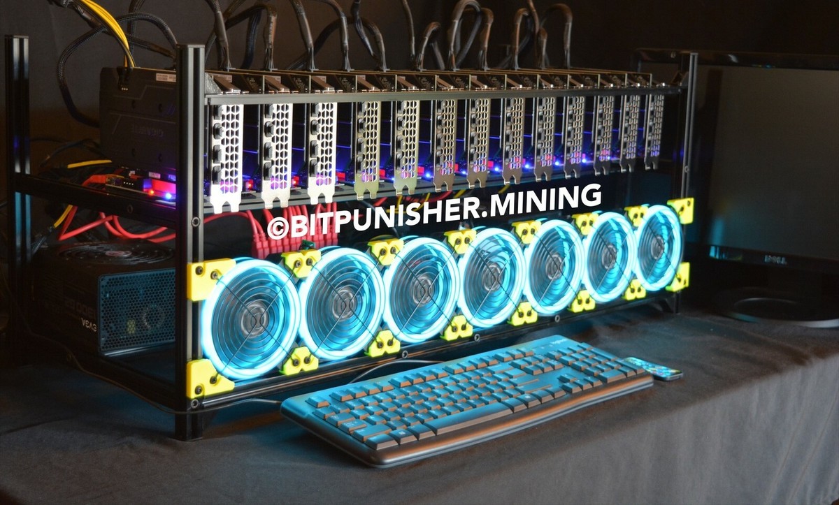 GPU mining rig earning passive income