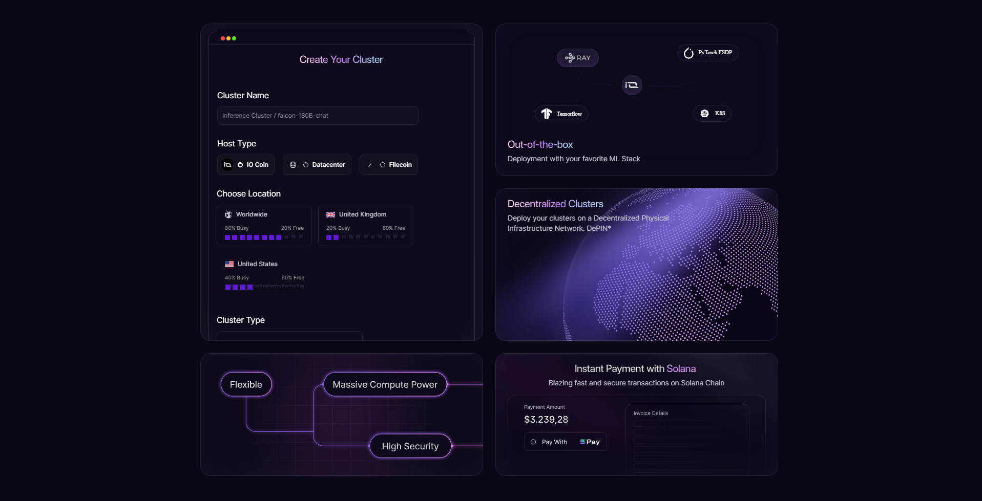 io.net decentralized gpu allocation dashboard