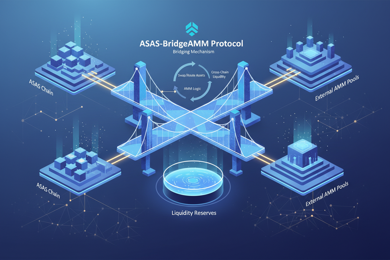 ASAS-BridgeAMM protocol illustration