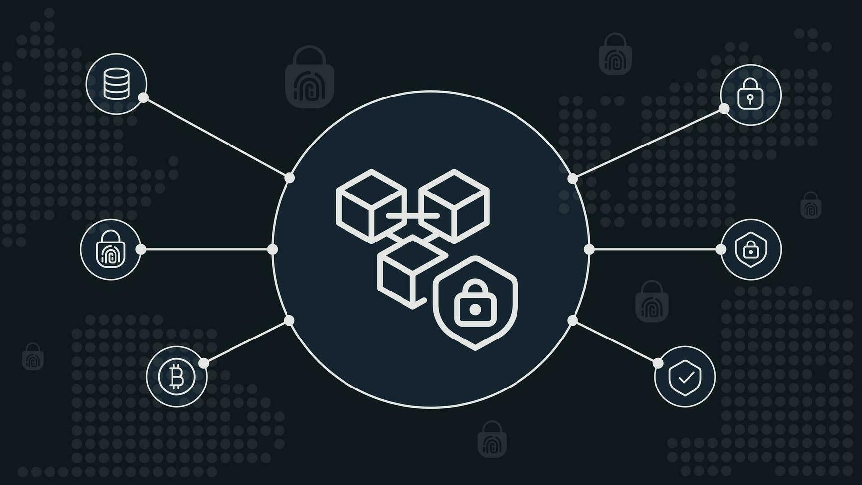 Bitcoin blockchain security diagram