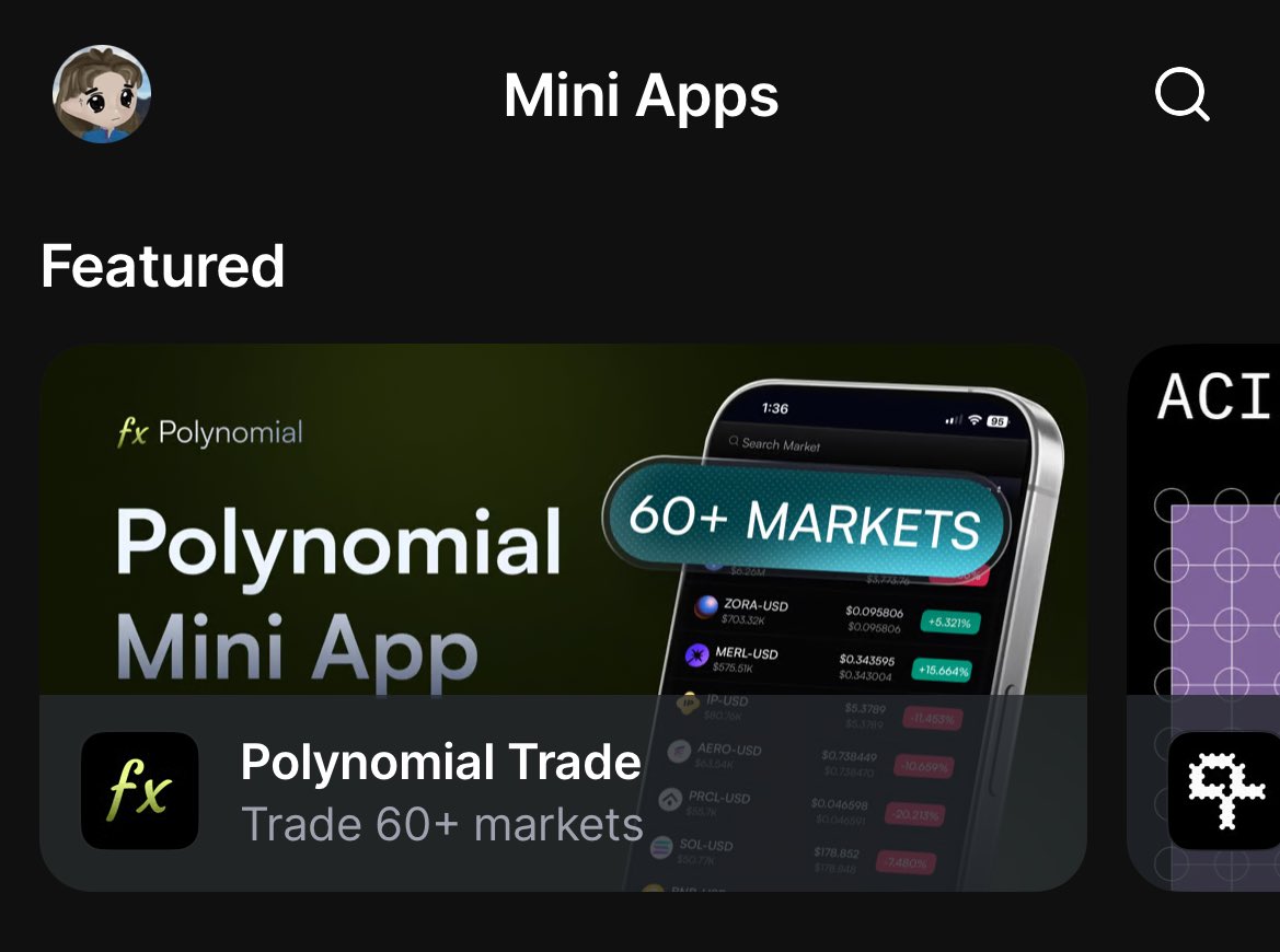 zero-fee perpetual futures PolynomialFi