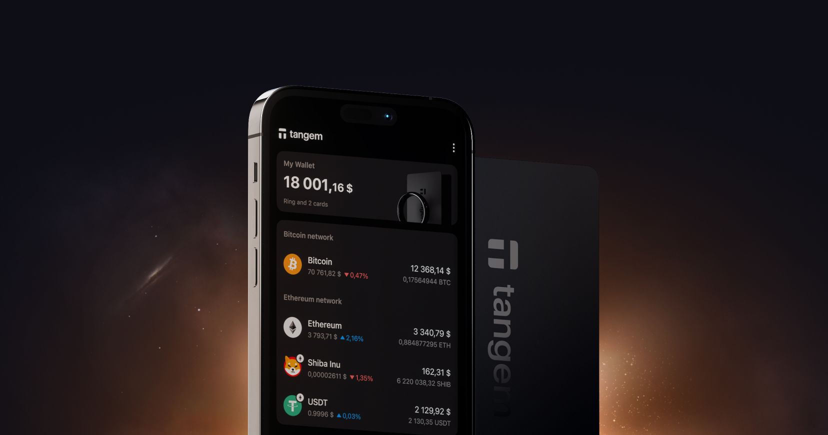 crypto wallet asset holdings overview