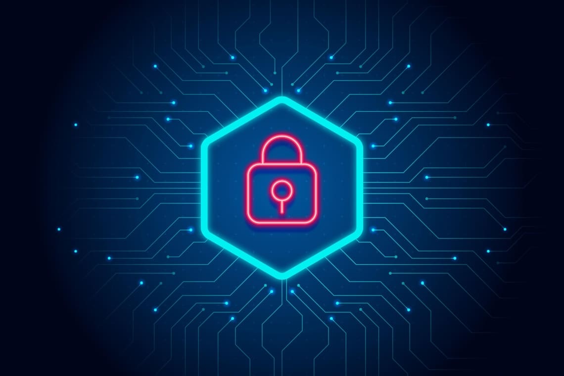 Coinbase secure exchange logo