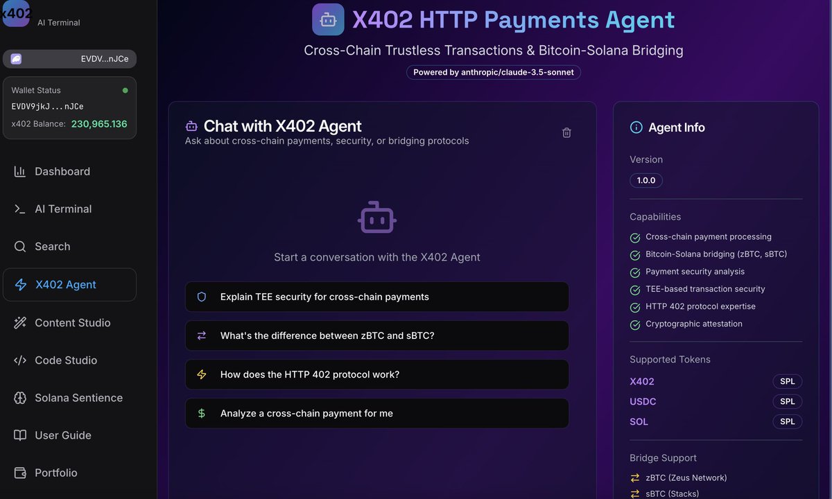 X402 payment settlement dashboard
