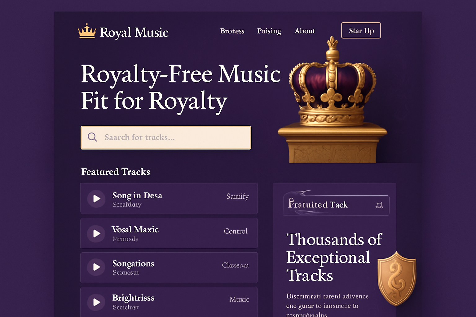Royal music royalty platform website