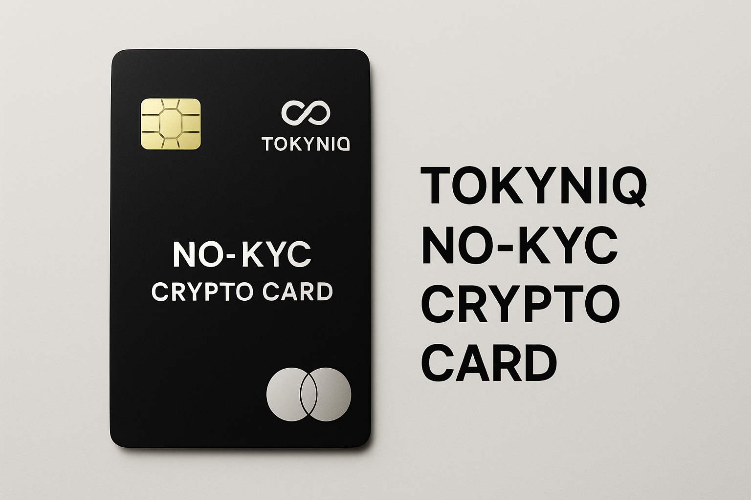 Tokyniq No-KYC Crypto Card official product image