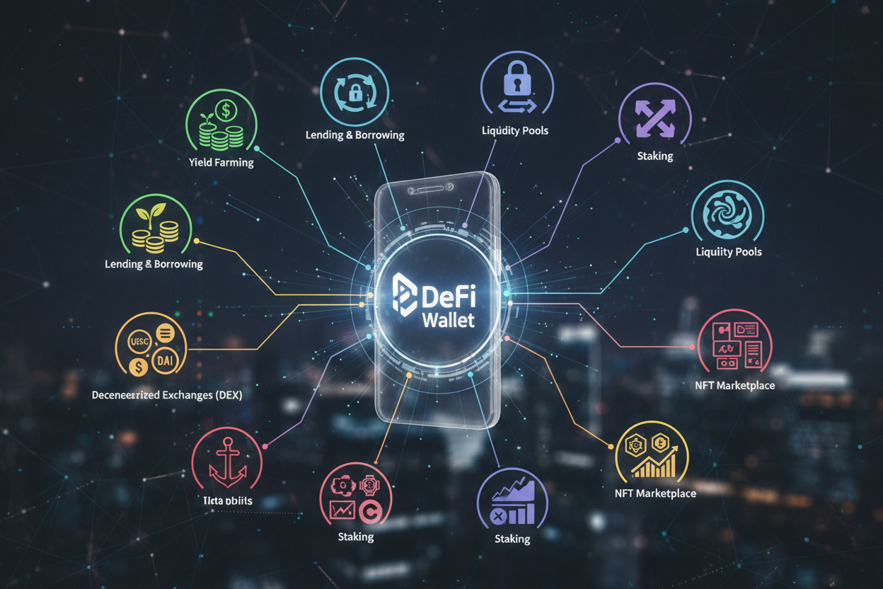 diversified DeFi wallet interactions
