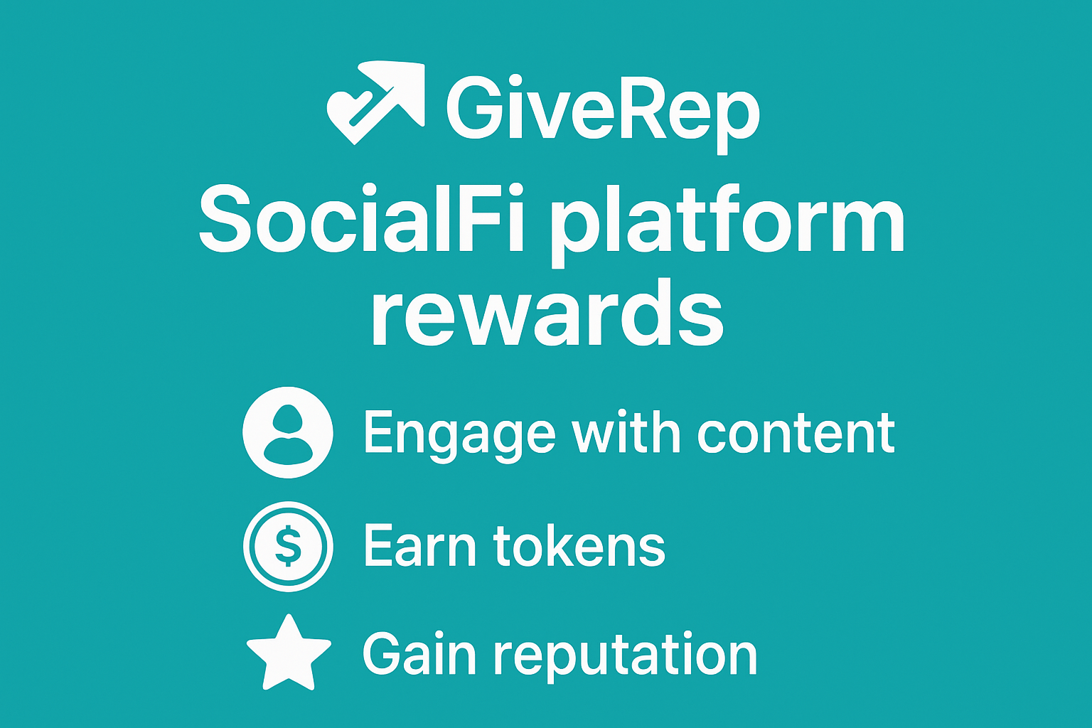 GiveRep SocialFi platform rewards