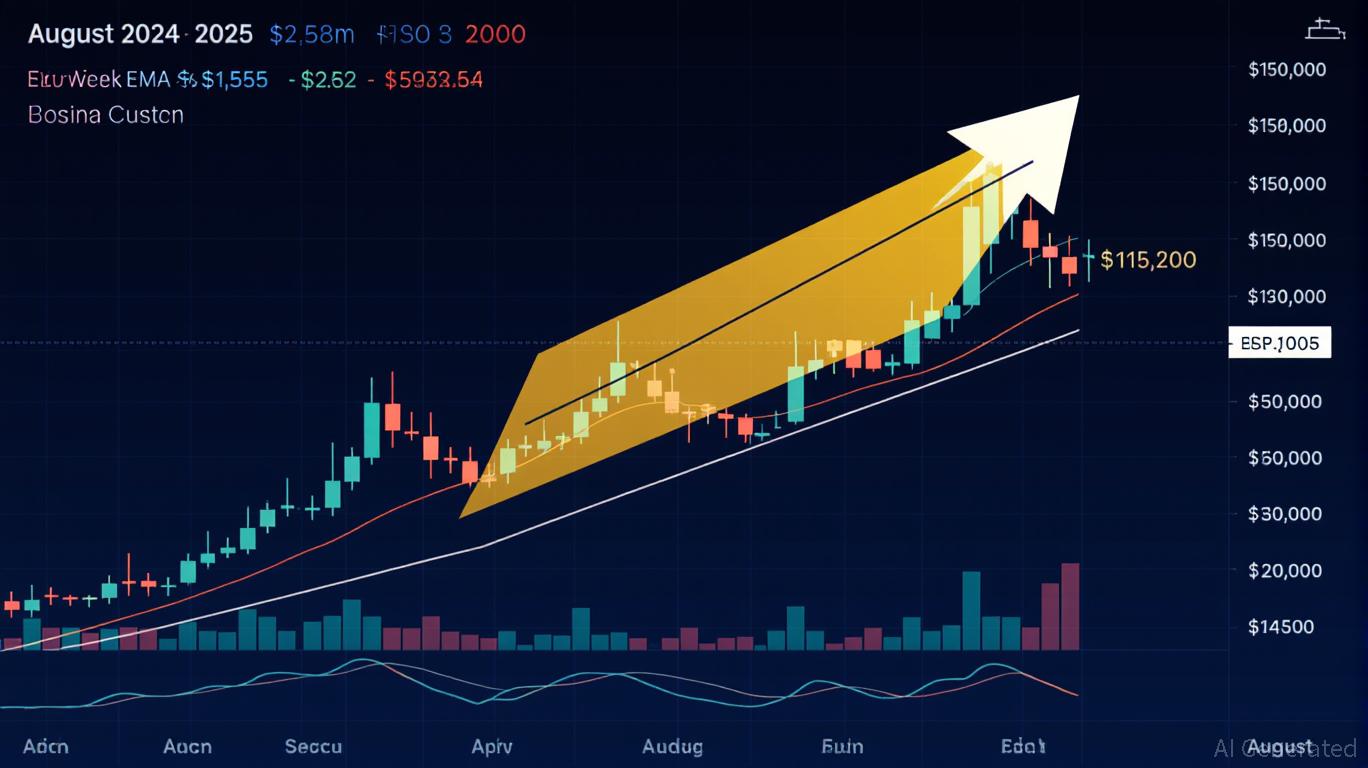 Bitcoin price chart August 2025