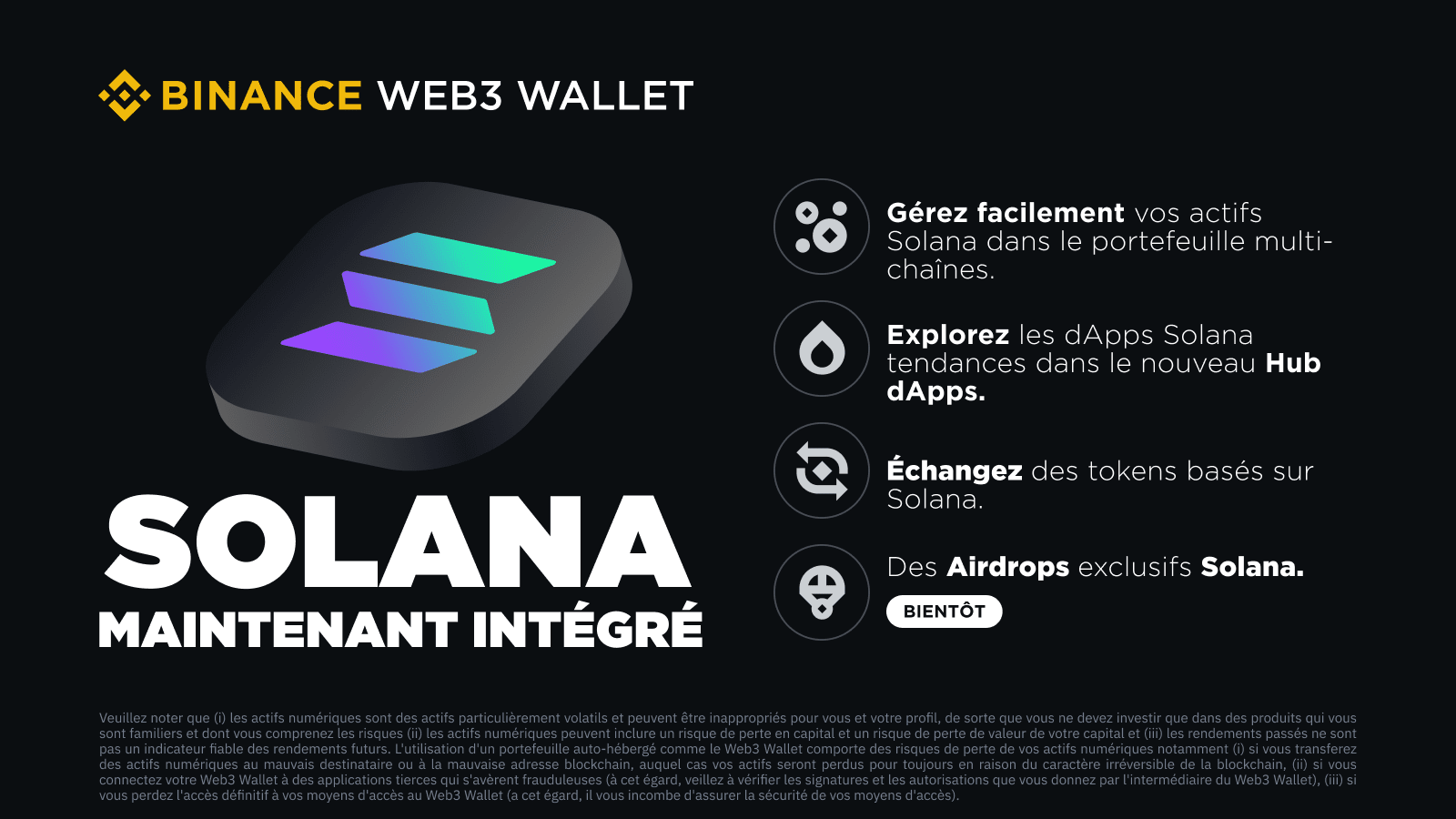 Binance Web3 Wallet activation in app