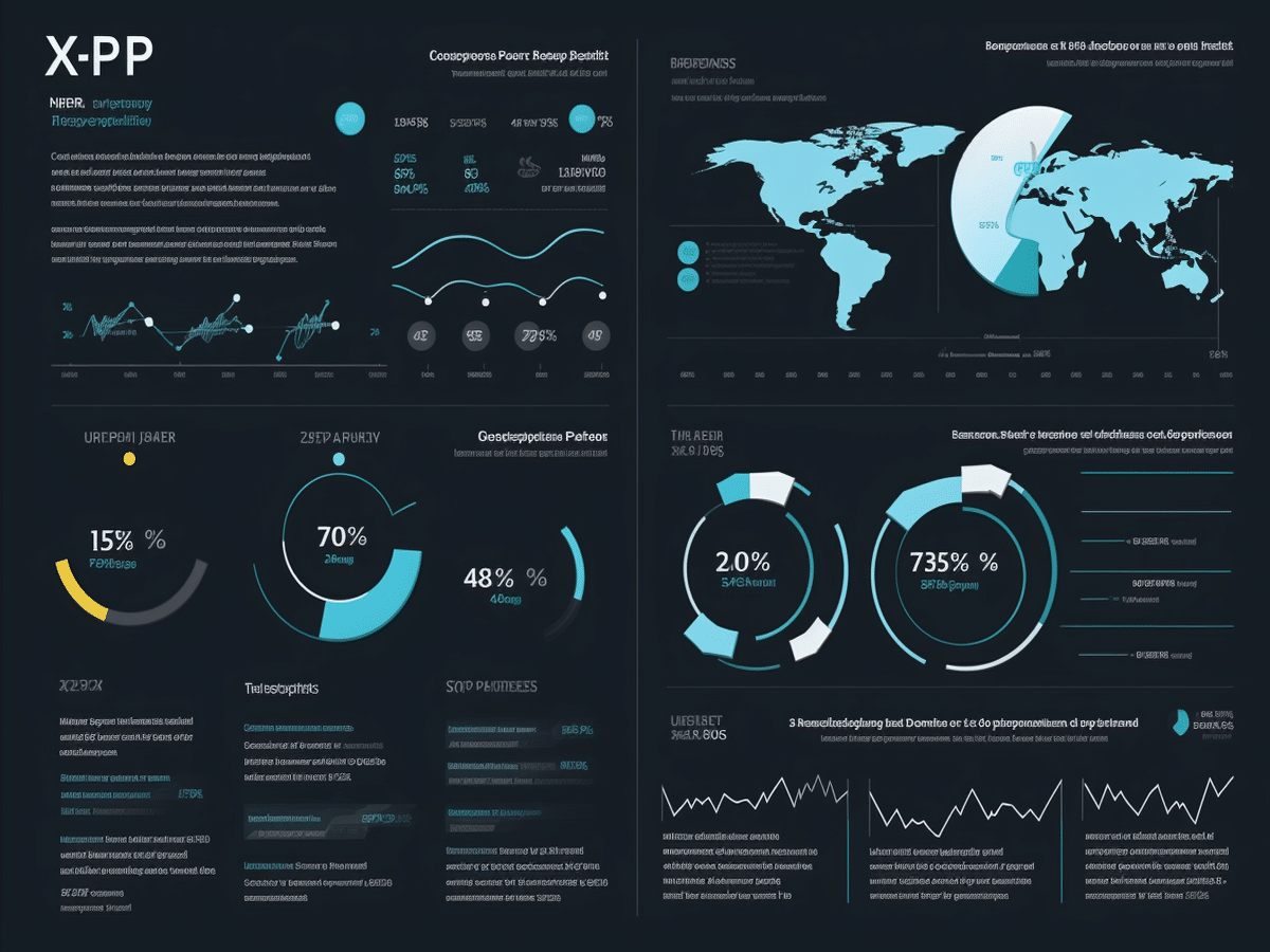 Solana XRP on-chain metrics dashboard