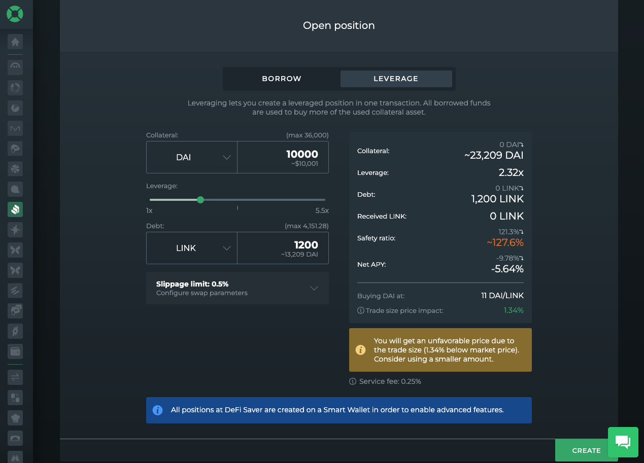 super account feature in DeFi wallet