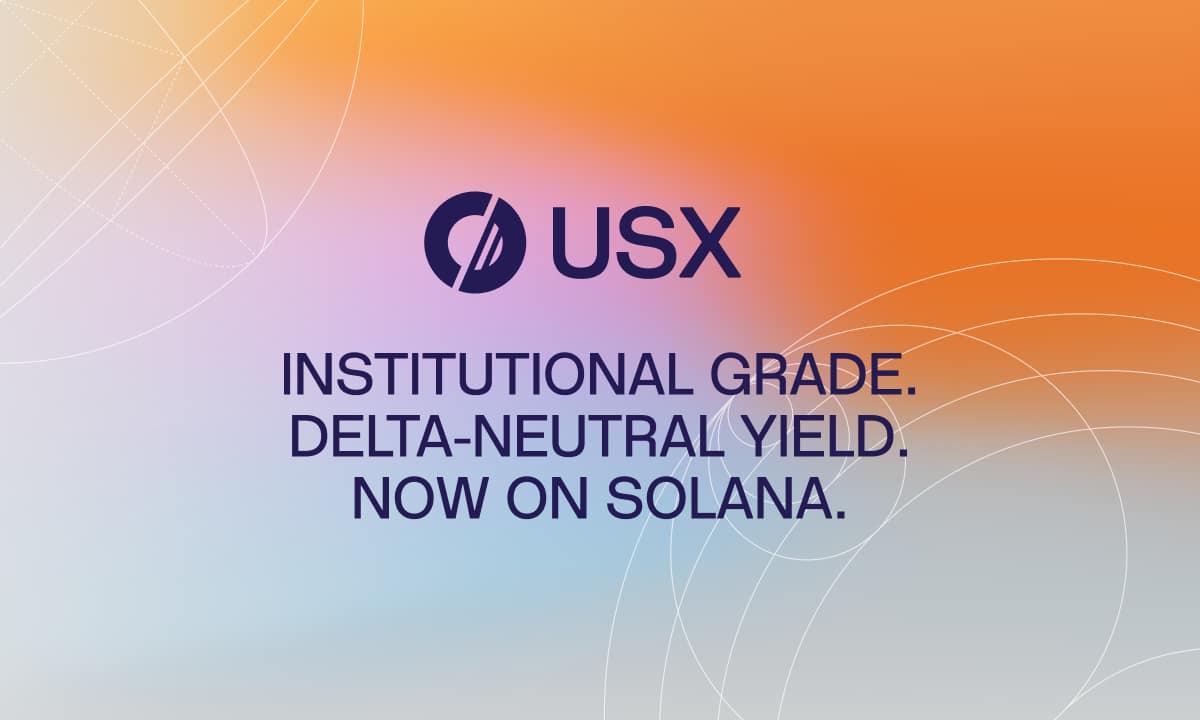 USX Solstice Finance stablecoin Solana