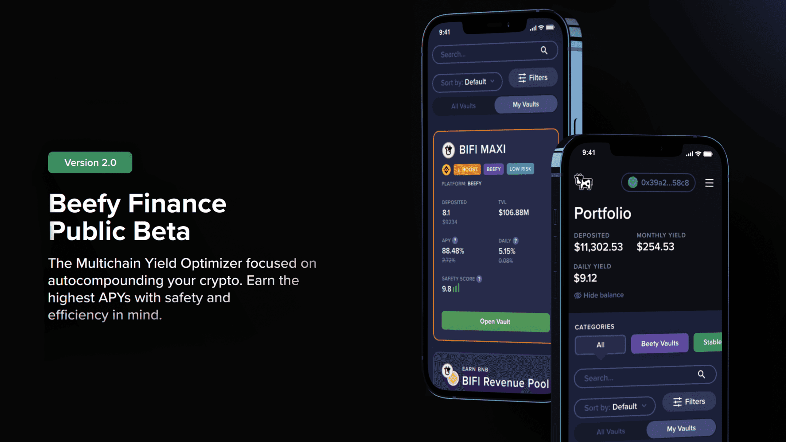 Beefy Finance Base yield optimizer vaults
