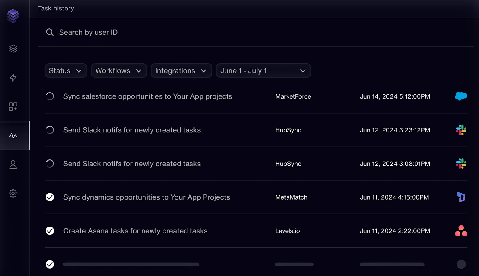 Parsec Finance Base analytics dashboard
