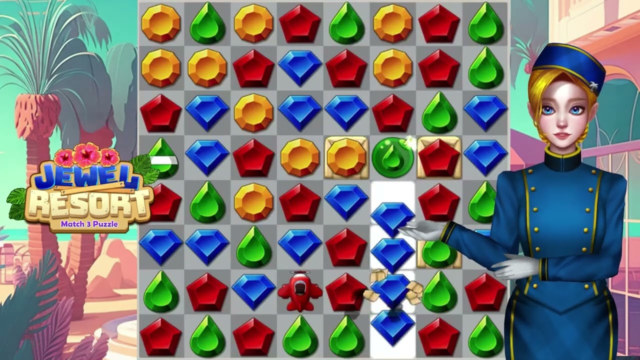 Jewel Match B3 puzzle game screenshot