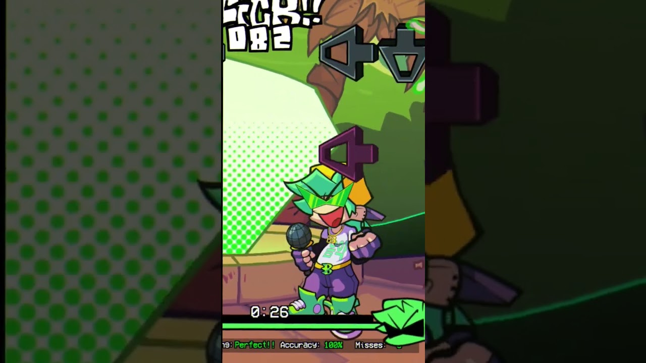 FNF B3 Rerun Smash-N-Crash song art