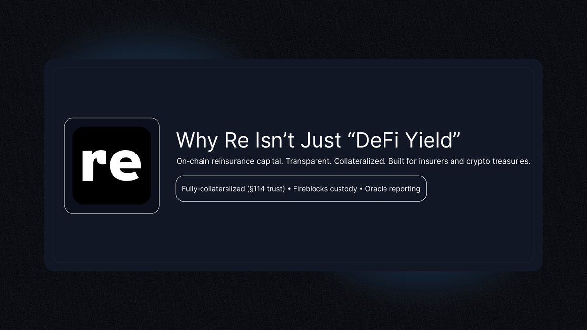 tokenized reinsurance yield DeFi