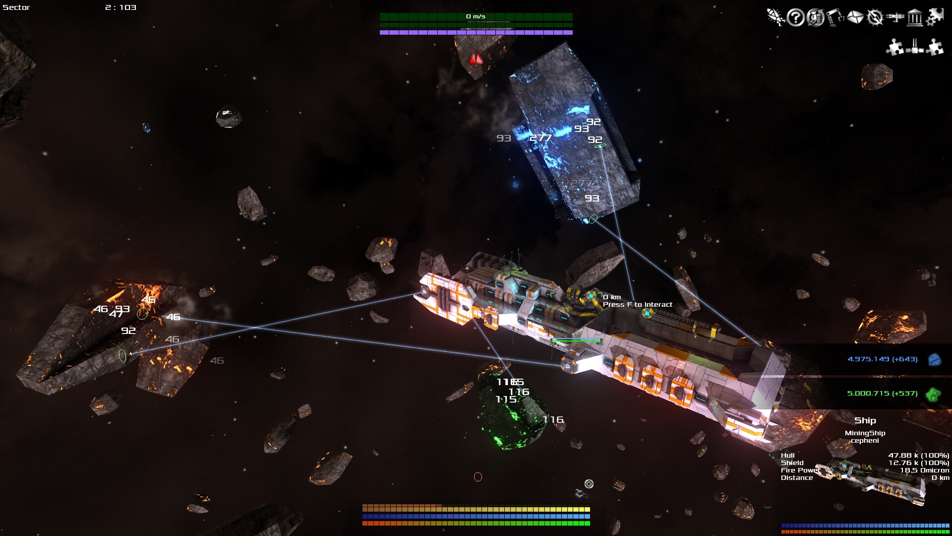 B3 Lone Void Explorer gameplay screenshot
