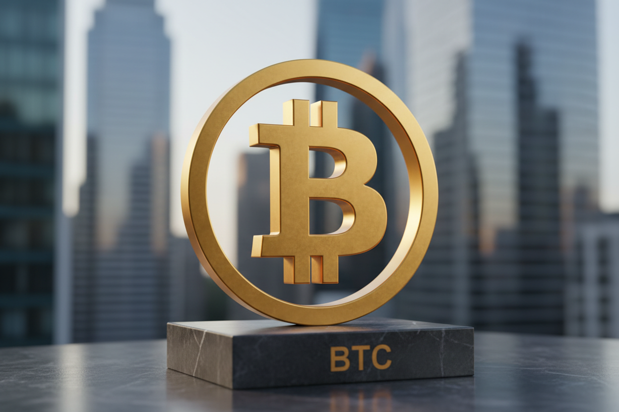 Bitcoin BTC logo icon