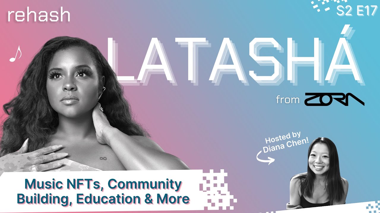 LATASHÁ Zora music NFT