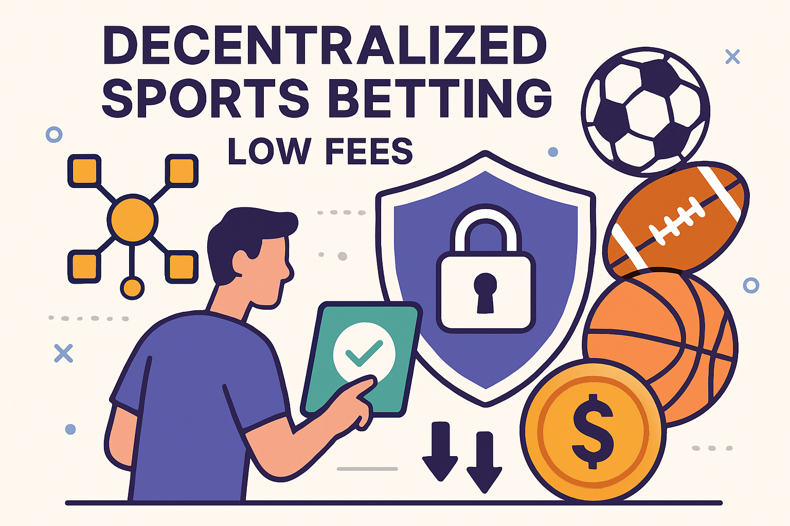 decentralized sports betting low fees
