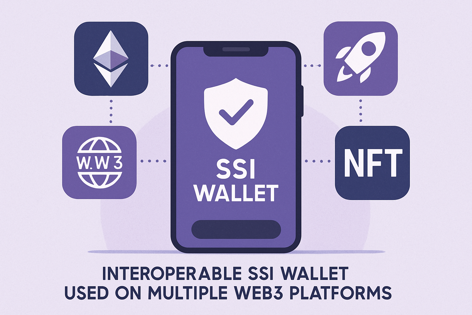 Interoperable SSI wallet used on multiple Web3 platforms