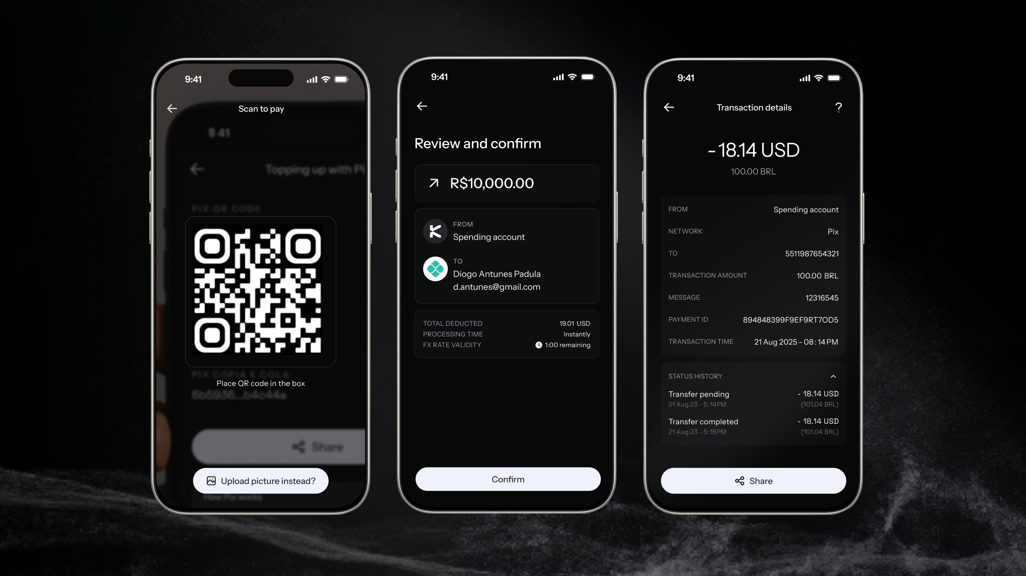 Kast crypto neobank interface