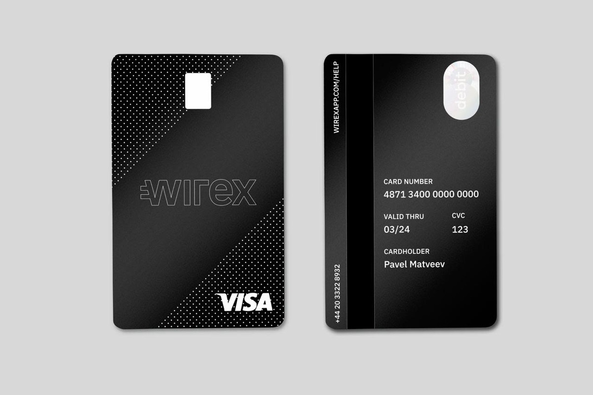 Wirex crypto card app