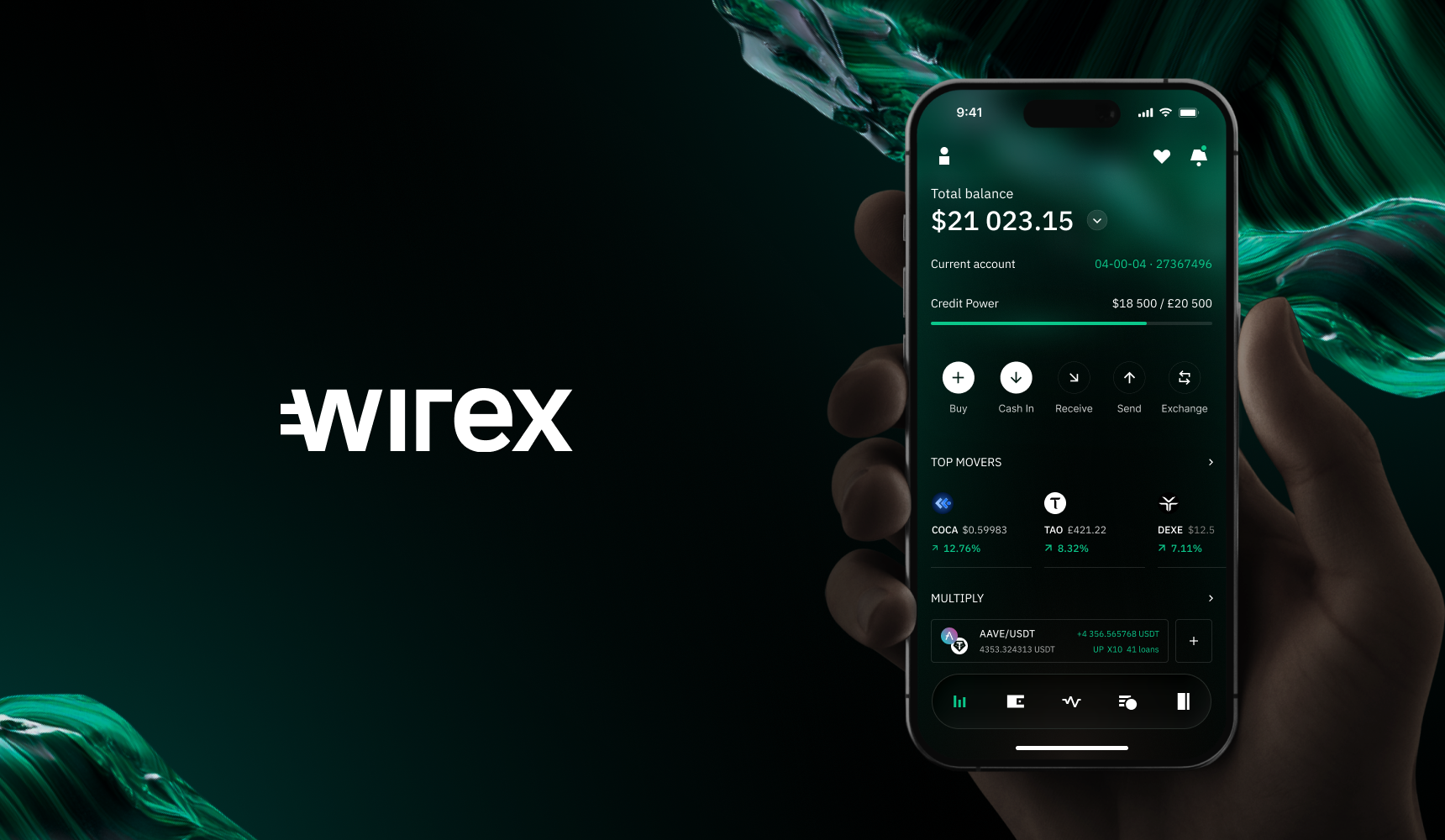 Wirex crypto card app