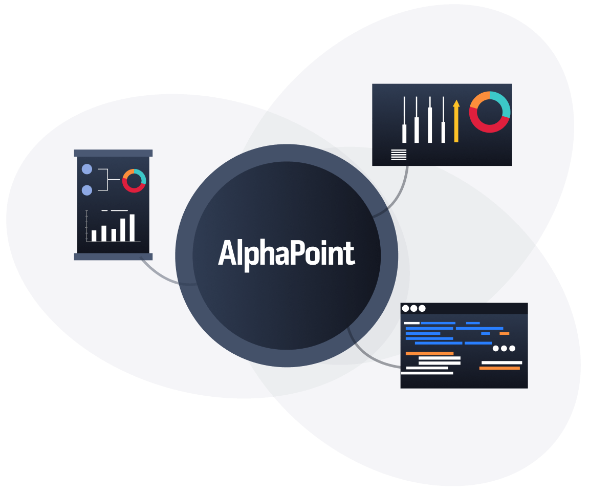 AlphaPoint crypto banking platform dashboard
