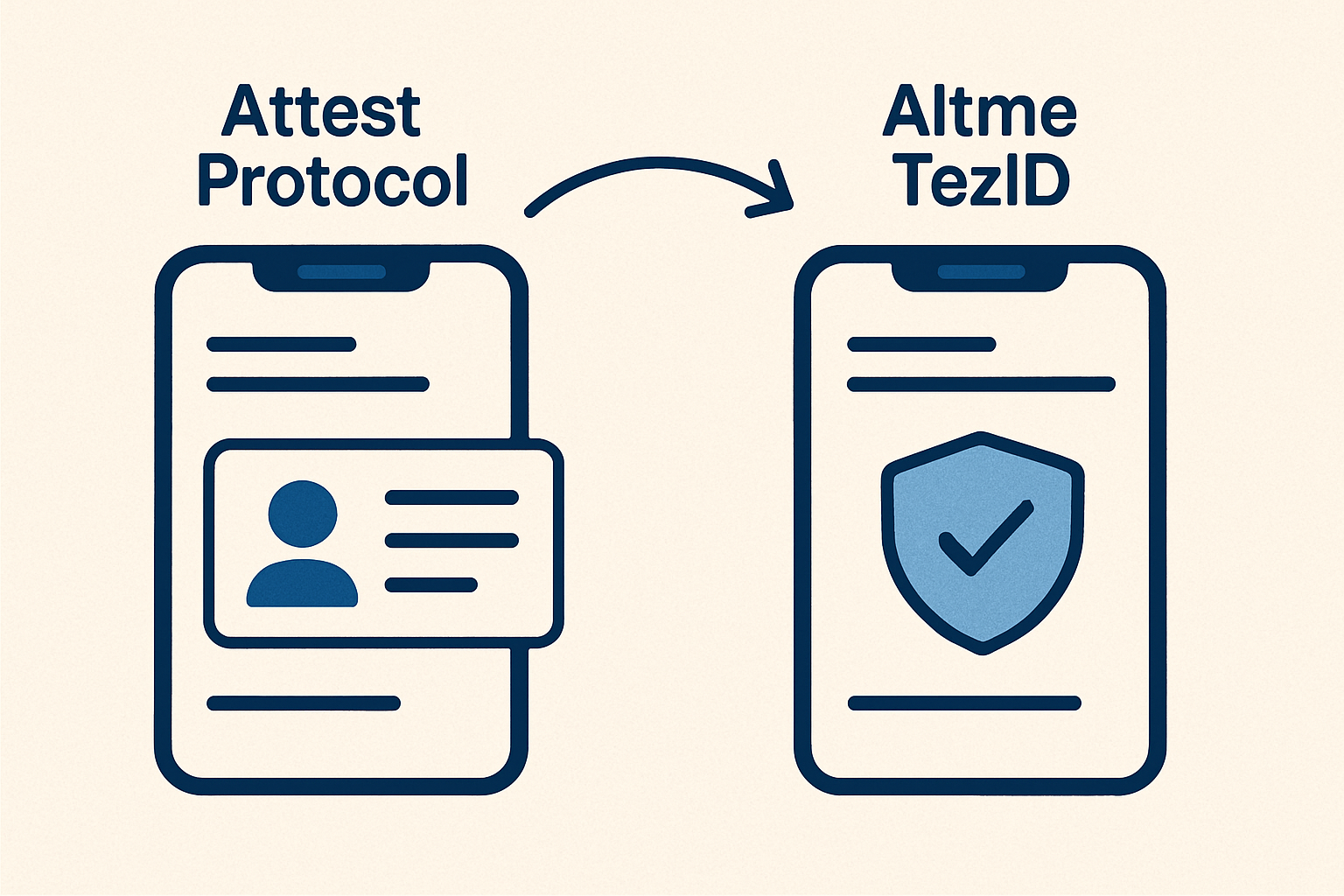 Attest Protocol or Altme TezID interoperability illustration