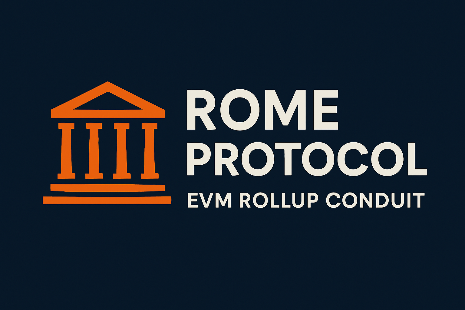 Rome Protocol EVM rollup Conduit