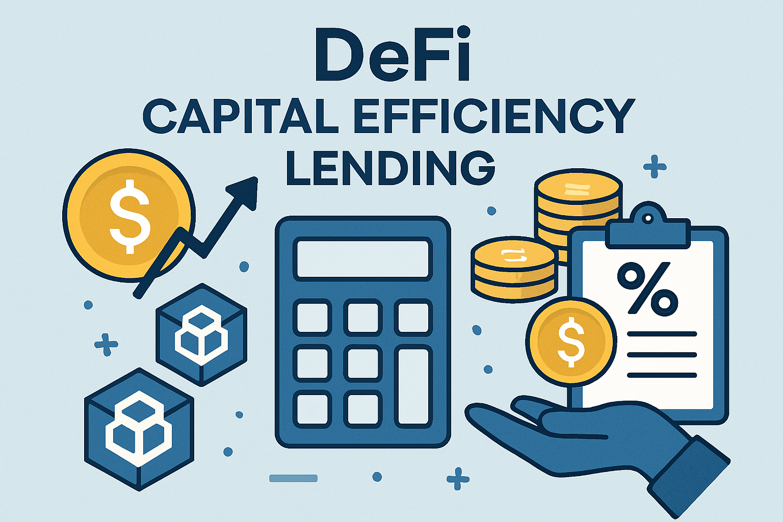 DeFi capital efficiency lending