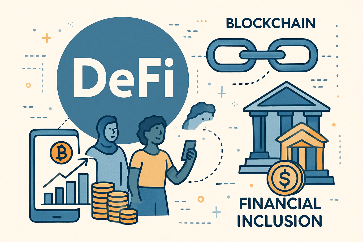 DeFi financial inclusion blockchain