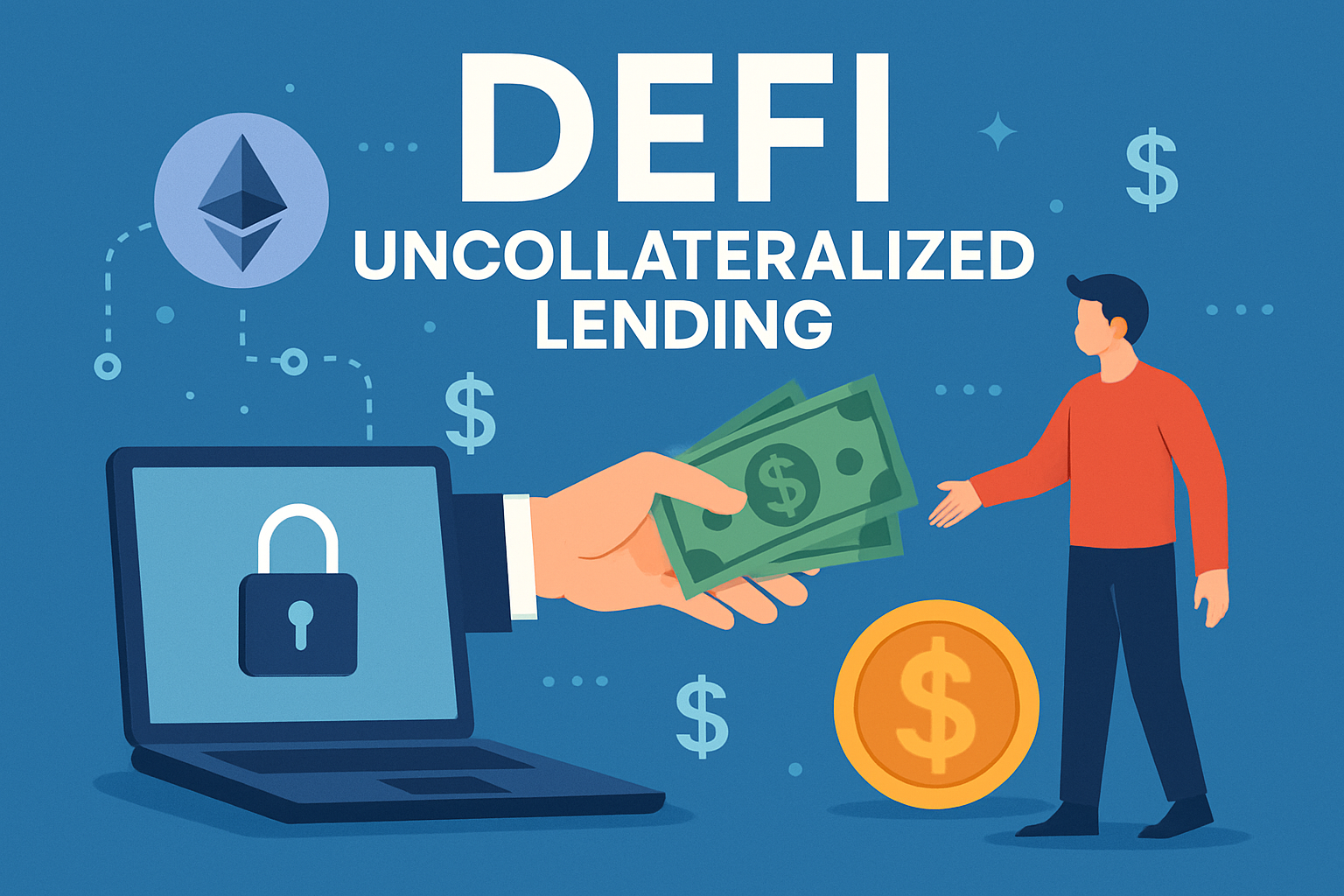 DeFi uncollateralized lending
