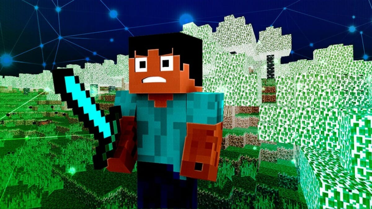 NFT Worlds Minecraft metaverse