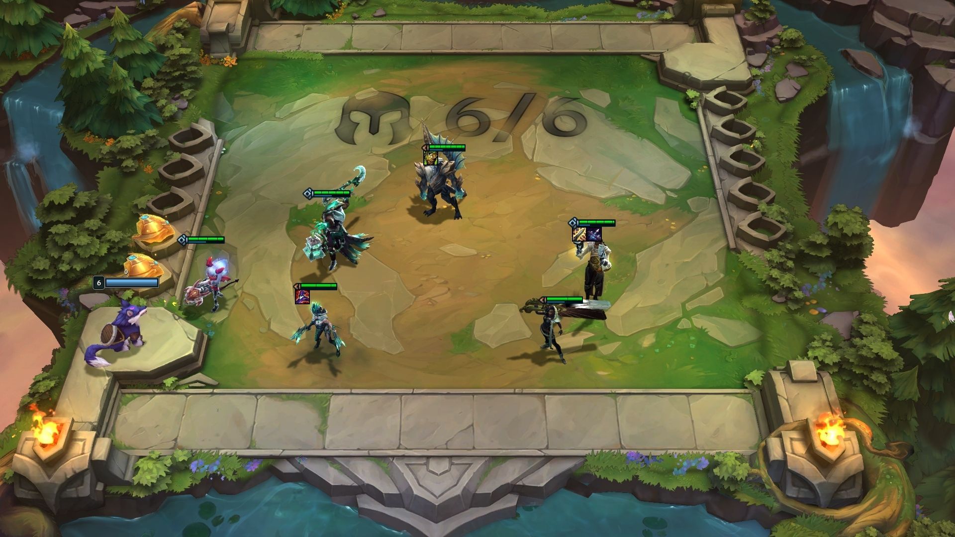 Teamfight Tactics gameplay screenshot 2025